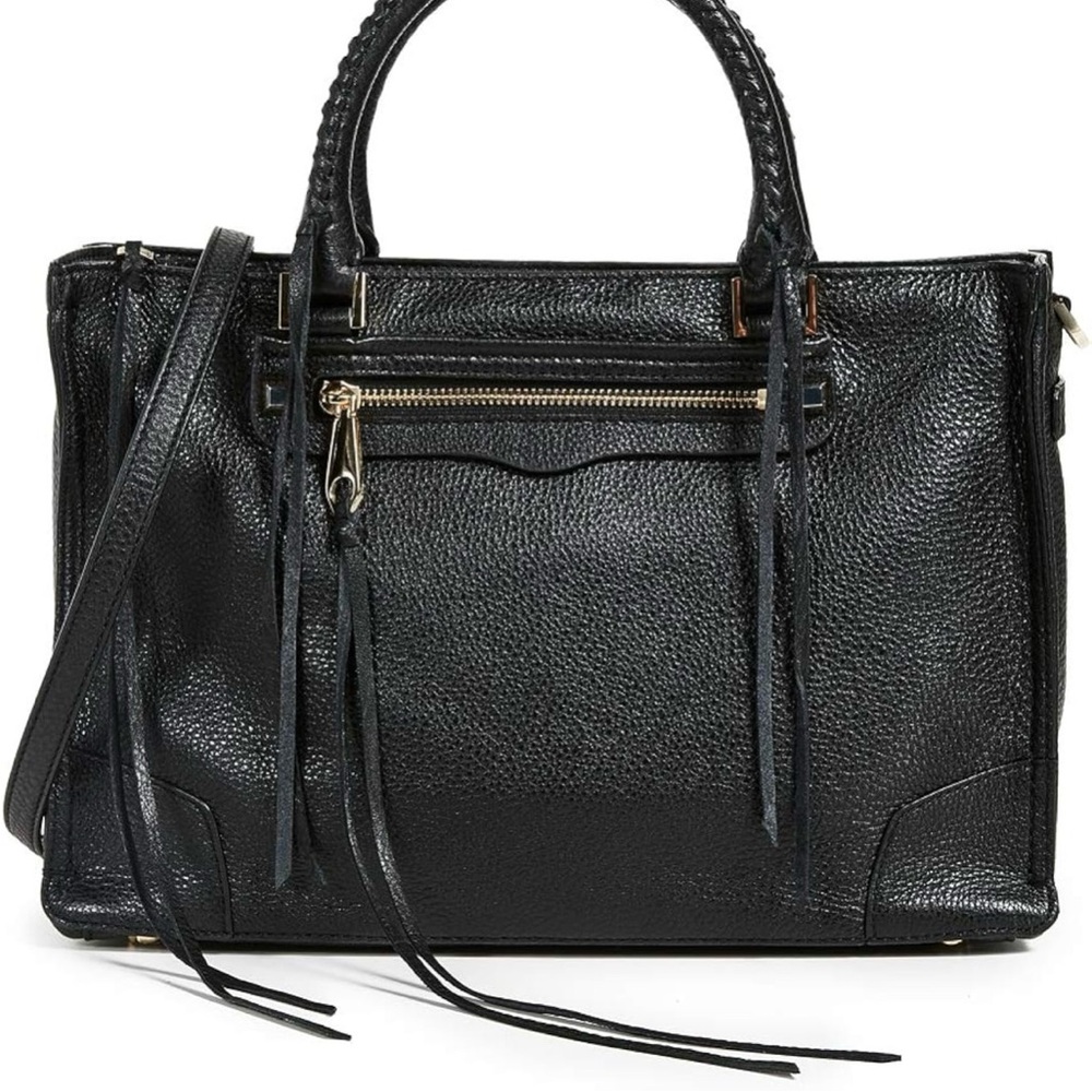 Rebecca Minkoff Regan black satchel